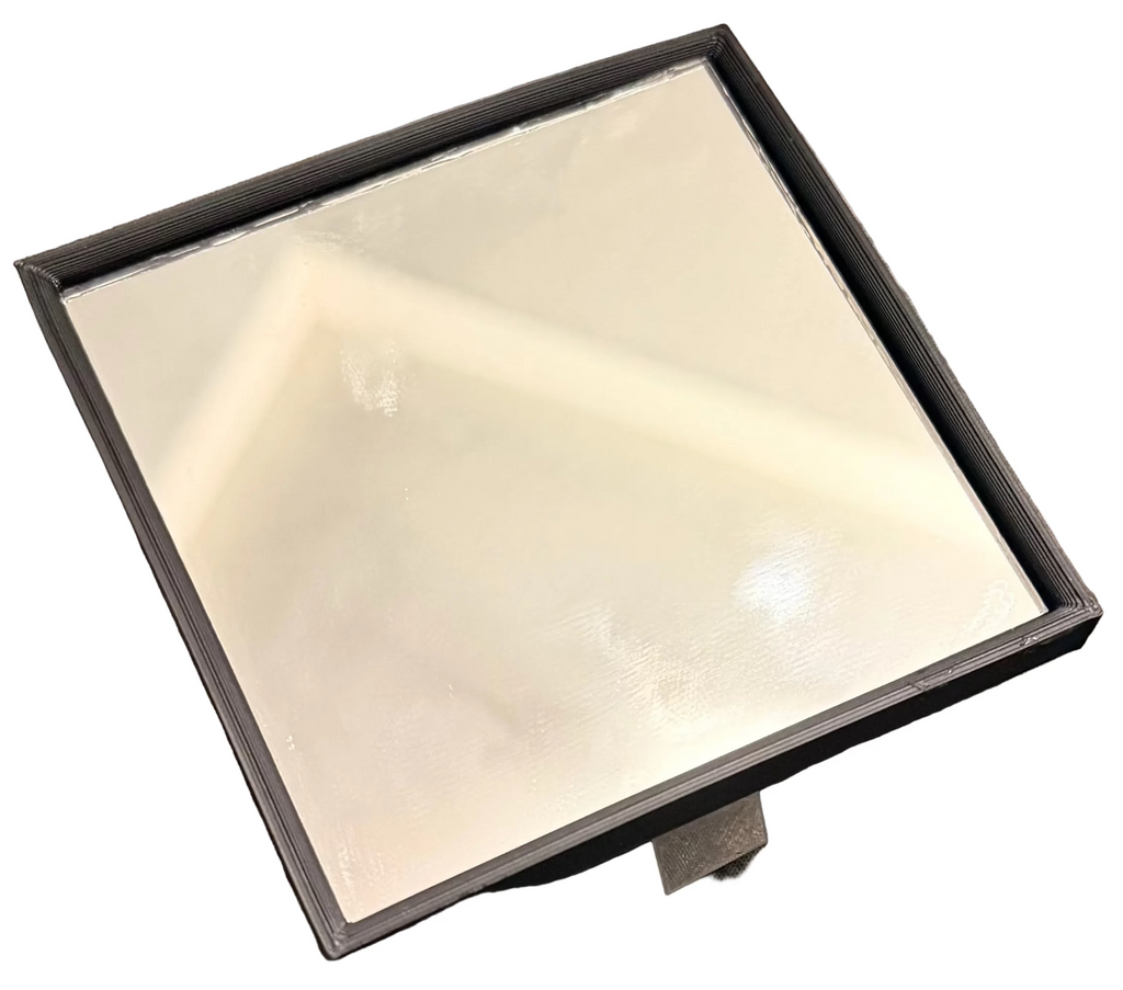 Convex Front View Reflector (metal
